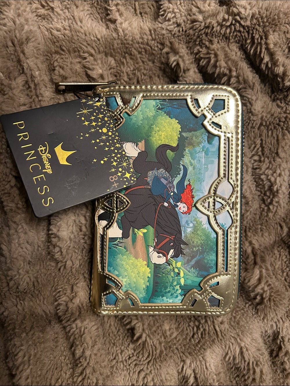 Loungefly Disney Princess Wallet - Green and Black - Picture 2 of 11
